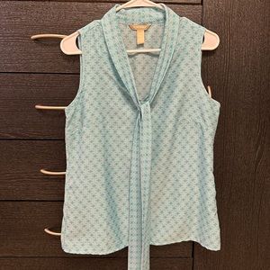Banana Republic sleeveless blouse